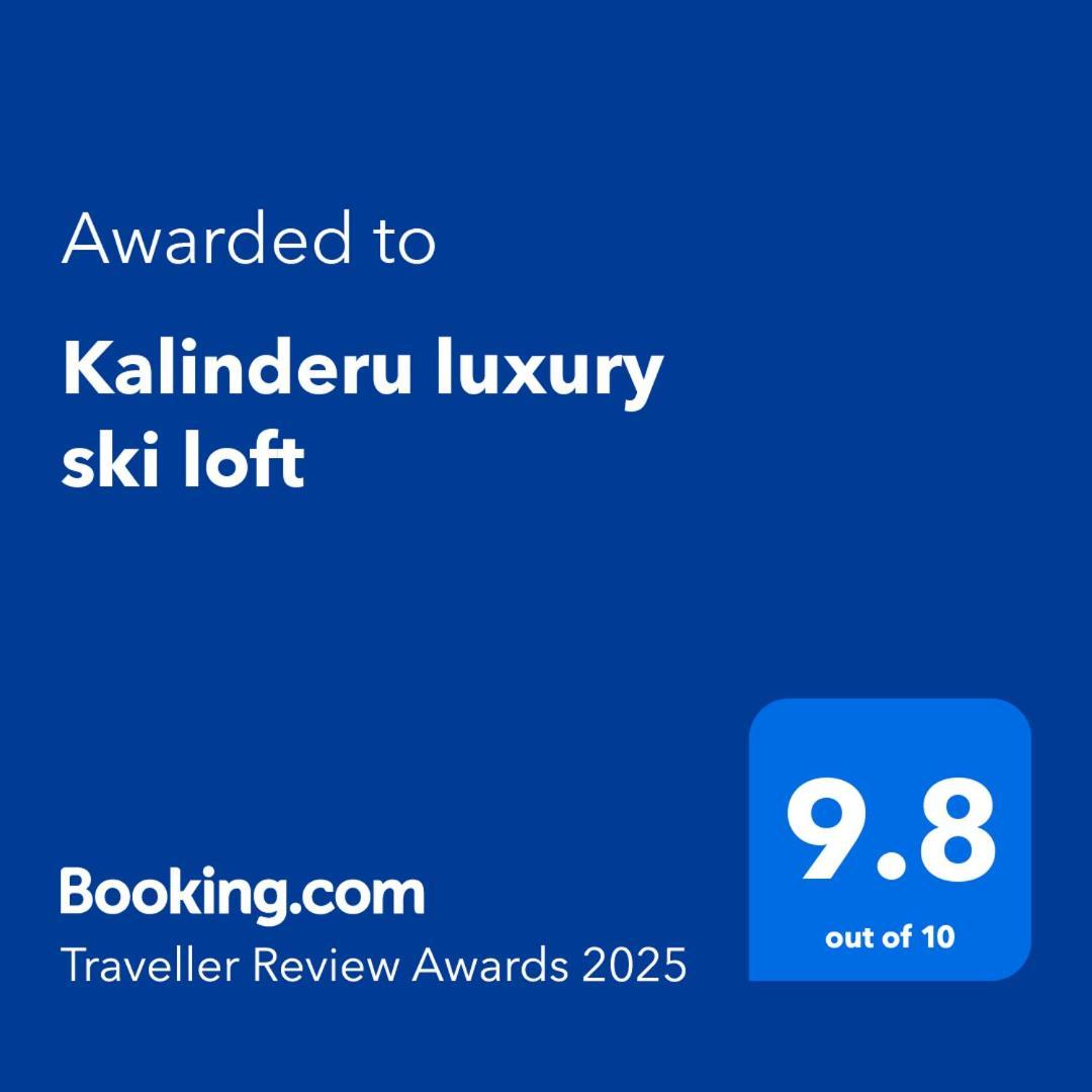Kalinderu luxury ski loft Buşteni Zewnętrze zdjęcie